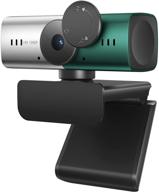 🎥 1080p autofocus webcam with stereo microphone, privacy cover, fhd usb web camera – live streaming compatible with skype, zoom, facetime, hangouts – pc/mac/laptop/macbook logo