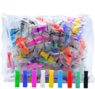 🥤 100 pcs reusable silicone straw tips - various colors, food grade covers individually wrapped - perfect fit for 1/4 inch wide stainless steel straws logo