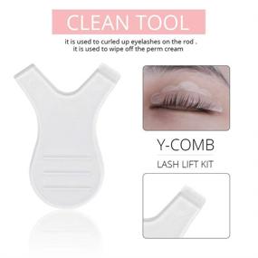 img 1 attached to 👁️ Профессиональный набор для подкручивания ресниц Professional Lash Lift Kit для перманентного завивания ресниц с использованием наращивания ресниц, завивкой ресниц и их подъемом - Перманентная завивка ресниц, качество салона. В комплекте: защитные щитки для глаз, пластыри и аксессуары.