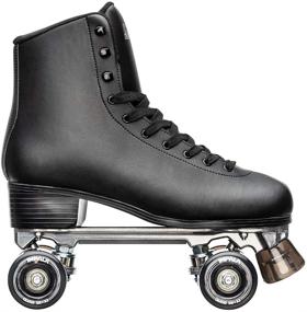 img 4 attached to 👟 Impala Quad Skate: Stylish Black Rollerskates for Big Kids and Adults (US Men's 6, Women's 8) M