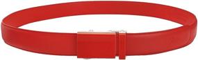 img 3 attached to Falari Genuine Leather Automatic 8168 RED XL44