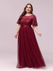 img 1 attached to 👗 Одежда Alisapan для женщин: Официальные платья для матерей - Поднимите свой стиль