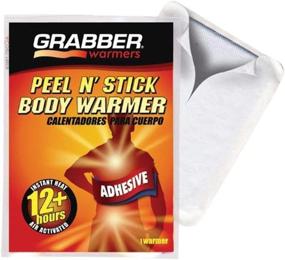 img 1 attached to 🔥 Experience Ultimate Comfort with Grabber Performance Peel N Stick Body Warmer (1 Warmer)