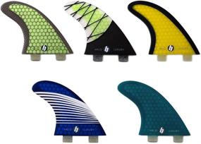 img 1 attached to Halo Waterman Surfboard Thruster Honeycomb