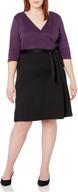 👗 plus size faux wrap dresses for women by star vixen - women's clothing logo