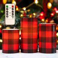 flickering flameless led candles for a festive christmas ambience логотип