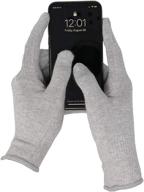 computer gloves for radiation protection by defendershield logo