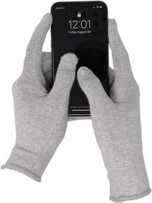 img 4 attached to Computer Gloves for Radiation Protection by DefenderShield