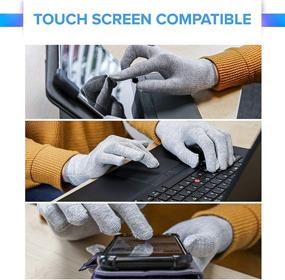 img 1 attached to Computer Gloves for Radiation Protection by DefenderShield