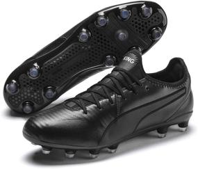 img 3 attached to Men's PUMA King Sneaker in Black and Royal Blue - Stylish Shoes