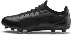 img 4 attached to Men's PUMA King Sneaker in Black and Royal Blue - Stylish Shoes
