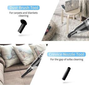 img 1 attached to 🧹 Efficient Cordless Cleaning with VacLife Handheld Rechargeable Cleaner