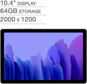 img 3 attached to 📱 2021 Samsung Galaxy Tab A7 10.4' Tablet Bundle: Snapdragon 662, 3GB RAM, 64GB Storage, Dolby Atmos, Android 10 OS, Oydisen 64GB SD Card