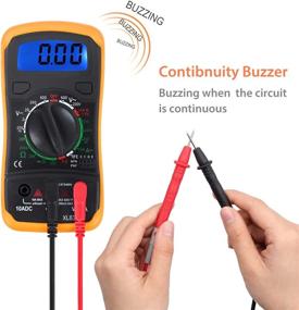 img 2 attached to 🔌 Neoteck Electrical Testing Kit: Mini Digital Multimeter with Receptacle Outlet Tester and Non-Contact AC Voltage Detector Pen - Optimal Bundle for Enhanced Performance!