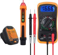 🔌 neoteck electrical testing kit: mini digital multimeter with receptacle outlet tester and non-contact ac voltage detector pen - optimal bundle for enhanced performance! logo