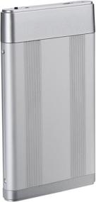 img 2 attached to 💽 BIPRA 160GB External USB 2.0 Hard Drive with One-Touch Backup Software - Silver (FAT32 Compatible)