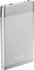 img 4 attached to 💽 BIPRA 160GB External USB 2.0 Hard Drive with One-Touch Backup Software - Silver (FAT32 Compatible)