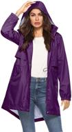 avoogue womens waterproof jackets windbreaker women's clothing in coats, jackets & vests logo