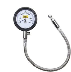 img 3 attached to 🔧 Auto Meter 2160 White Tire Pressure Gauge for Accurate and Easy Monitoring