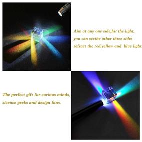 img 2 attached to Color Dispersion Prism Holidays 0 78Inch