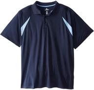 x large color blocked men's shirts by russell athletics logo
