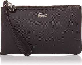 img 4 attached to Lacoste Classic Wristlet Jet Dragon TRANSATLANTIC Blue Blizzard Michigan Women's Handbags & Wallets