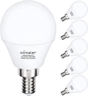 comzler equivalent dimmable candelabra ceiling light - 6 inch logo