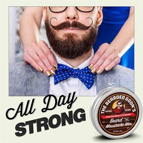 img 3 attached to 💪 The Bearded Goon's Ultra-Powerful Beard and Handlebar Mustache Wax - 1oz (30ml)