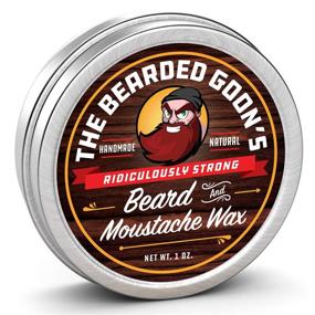 img 4 attached to 💪 The Bearded Goon's Ultra-Powerful Beard and Handlebar Mustache Wax - 1oz (30ml)