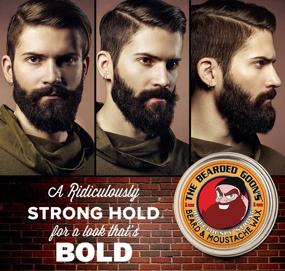 img 1 attached to 💪 The Bearded Goon's Ultra-Powerful Beard and Handlebar Mustache Wax - 1oz (30ml)