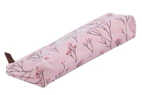 img 1 attached to 🌼 Countryside Flower Pencil Cosmetic Accessories for Travel