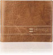 genuine leather wallets features malw374 men's accessories in wallets, card cases & money organizers logo