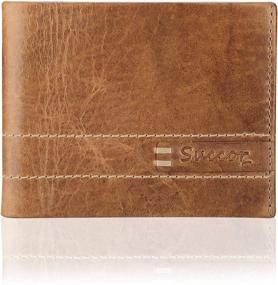 img 4 attached to Genuine Leather Wallets Features MALW374 Men's Accessories in Wallets, Card Cases & Money Organizers