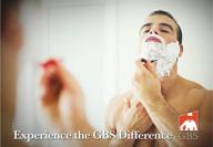 🪒 g.b.s 18-pack razor blades & natural shaving soap set - salon favorite for barbershop professionals - fits feather, astra & all straight barber razors - ideal for barber shave kits logo