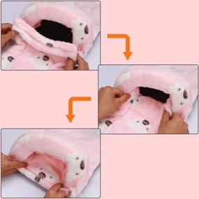 img 1 attached to Branded Hamster Winter Fleece Accessories