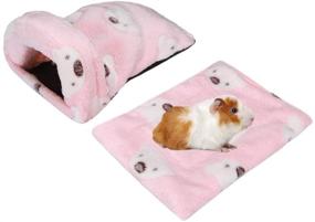 img 4 attached to Branded Hamster Winter Fleece Accessories