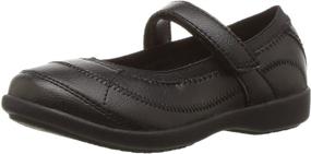 img 4 attached to Hush Puppies Unisex-Child Reese Mary Jane Flat: Comfortable and Stylish Footwear for Kids