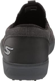 img 2 attached to 👟 Skechers Men's Drive 4 Course: Ultimate Comfort Canvas Slip-On Golf Shoe