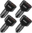 charger 4 pack bralon adapter compatible logo