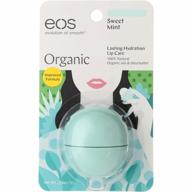eos sweet mint smooth sphere lip balm - 6-pack, 0.25 oz each - wholesale case deal logo