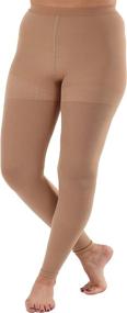 img 4 attached to 🩲 Premium USA-Made Compression Leggings for Women: Absolute Support 20-30 mmHg