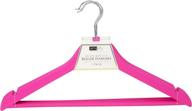 simplify non slip fuchsia hangers fuschia logo