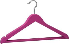 img 1 attached to Simplify Non Slip Fuchsia Hangers Fuschia