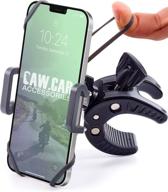 🚲 bike & motorcycle phone holder - iphone 12 (11, xr, se, max/plus), galaxy s20 & more - universal atv, mountain & road bicycle mount for maximum safety & comfort logo