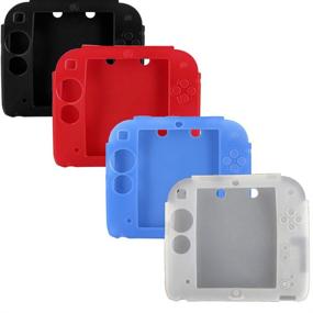 img 4 attached to 4Packs Protective Silicone Rubber Nintendo Ds