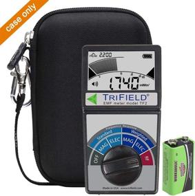 img 2 attached to 🧳 Hard Travel Storage Carrying Case for Aproca TriField EMF Meter Model TF2