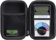 🧳 hard travel storage carrying case for aproca trifield emf meter model tf2 logo