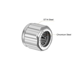 img 2 attached to 🔧 uxcell One Way Needle Roller Bearings, 8mm Bore, 14mm OD, 12mm Width - Pack of 3