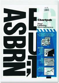 img 3 attached to Chartpak Self Adhesive Capital Letters 01175 for Clear, Professional Lettering