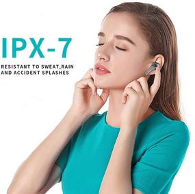 img 1 attached to TOORUN Наушники True Wireless Bluetooth 5.0 - Богатые басы, водонепроницаемые и чехол для зарядки